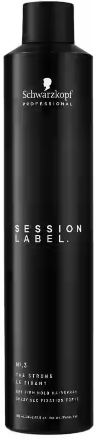 Schwarzkopf Professional Session Label No3 The Strong HairSpray 100ml