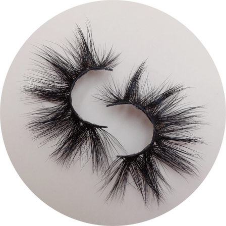 MAD Lashes- Wimpern WHITE  3D22c 15mm