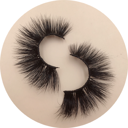 MAD Lashes- Wimpern WHITE  3D66 15mm