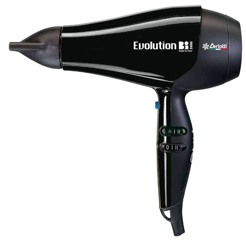Ceriotti Hair Dryer Evolution BI 5000 -Schwarz