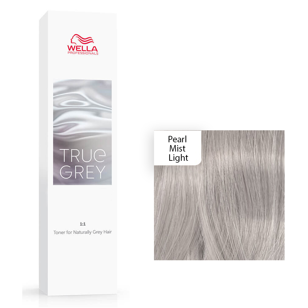 Wella Professional True Grey  Cream Toner - Pearl Mist Light 60ml