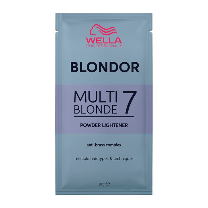 Wella Professional Blondor Multi Blonde 7 Pulver Blondierpulver 30g