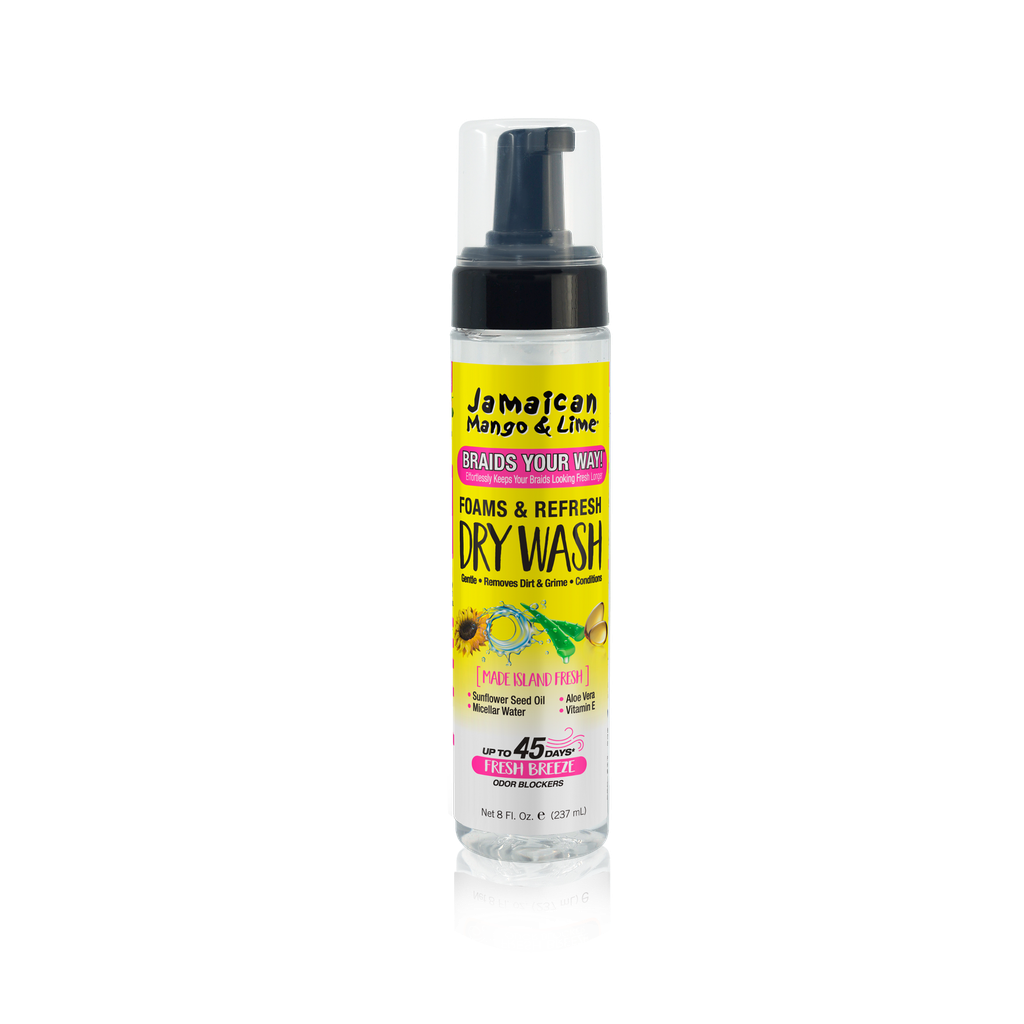 Jamaican Mango &amp; Lime Braids Your Way Dry Cleansing Shampoo  8oz.