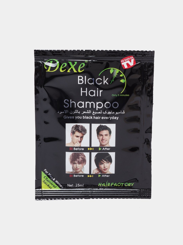 Dexe Color Shampoo # Black 25ml