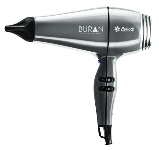 Ceriotti Hair Dryer Buran Tourmaline 3800- Grey
