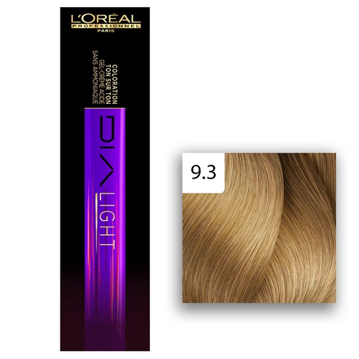 L'Oréal Professionnel DIALIGHT Haartönung 9,3   Sehr Helles Blond Gold 50ml