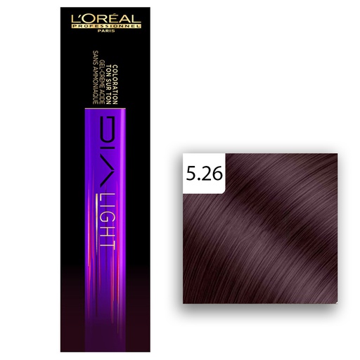 L'Oréal Professionnel DIALIGHT Haartönung 5.26 Hellbraun Irise Rot 50ml