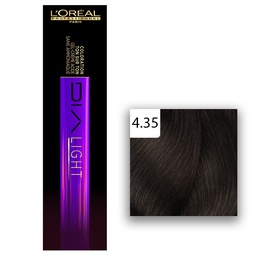 [M.13547.575] L'Oréal Professionnel DIALIGHT Haartönung 4.35 Mittelbraun Gold Mahagoni 50ml