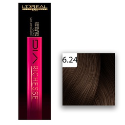 [M.13551.906] L'Oréal Professionnel DIARICHESSE 6.24 Marron Perlmutt 50ml