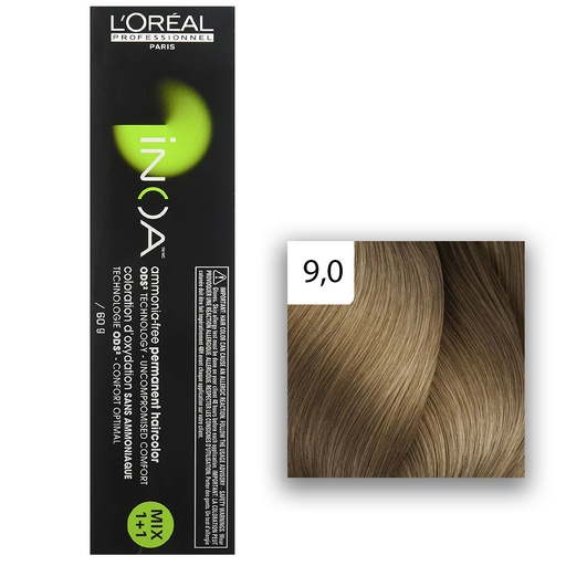 L'Oréal Professionnel INOA 9,0 Sehr Helles Blond Intensiv 60ml