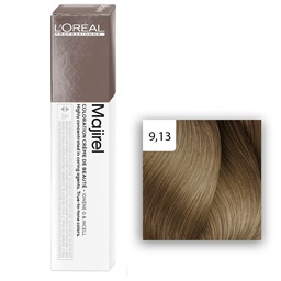 [M.10158.022] L'Oréal Professionnel MAJIREL Glow 9,13  Sehr Helles Blond Asch Gold 50ml