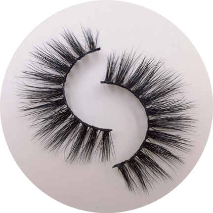 MAD Lashes- Wimpern WHITE  3D05 15mm