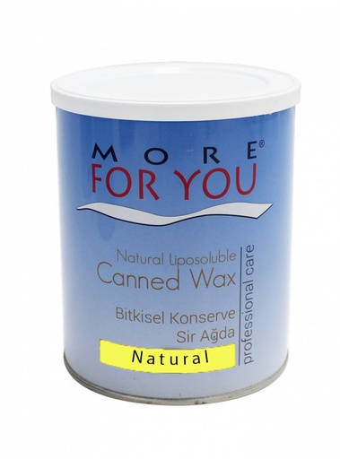 More For You Canned Wax Natural 800ml 