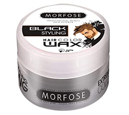 [M.13468.354] Morfose Hair Colour Wax Schwarz 100ml