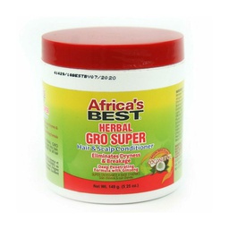 [M.13124.049] Africa's Best Super Gro Hair/Scalp Herbal  Conditioner 5.25oz