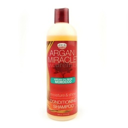 [M.13143.122] African Pride Argan Miracle Conditioning Shampoo 12oz.