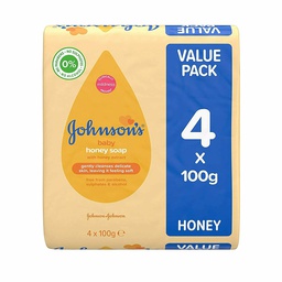 [M.13200.303] Johnsons Baby Soap 4x100gr.