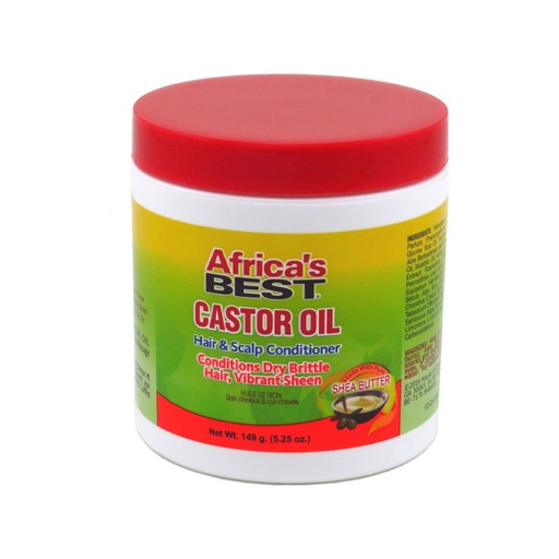 Africa's Best Castor Oil Hair&amp;Scalp Conditioner 5.25oz.