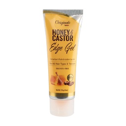 [M.14669.915] Africa's Best Originals Honey &amp; Castor Edge Gel 4oz.