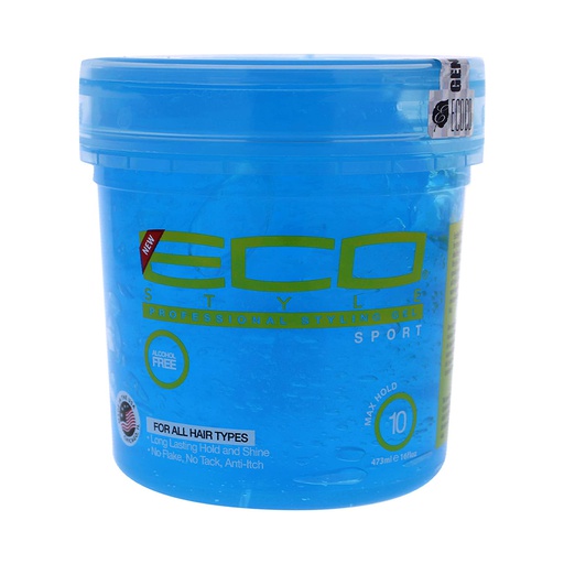 ECO Styler Styling Gel Color Blue Sport 16oz