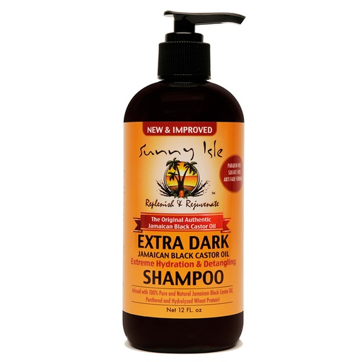 Sunny Isle Jamaican Black Castor Extra Dark Shampoo 12oz.