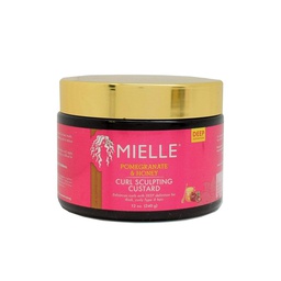 [M.14777.367] Mielle Organics Pomegranate &amp; Honey Curl Custard 12oz.