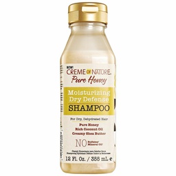 [M.14800.003] Creme Of Nature Pure Honey Dry Defense Shampoo 12oz.