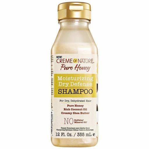 Creme Of Nature Pure Honey Dry Defense Shampoo 12oz.