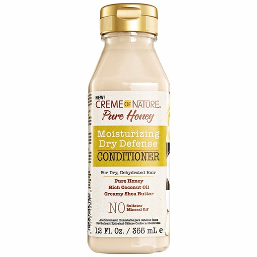 Creme Of Nature Pure Honey Dry Defense Conditioner 12oz.