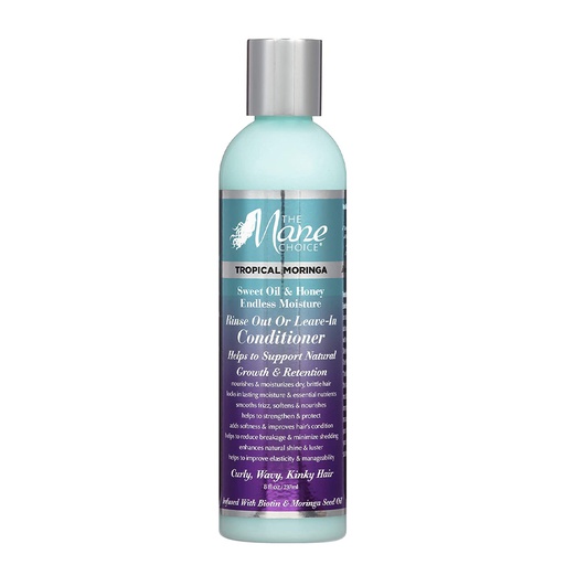The Mane Choice Tropical Moringa Rinse/Leave-In Conditioner 8oz.