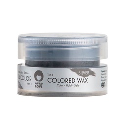 [M.10470.702] Afro Love Colored Wax 100ml # Silver