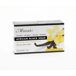 [M.10534.243] Mamado African Black Soap Vanilla 200gr.