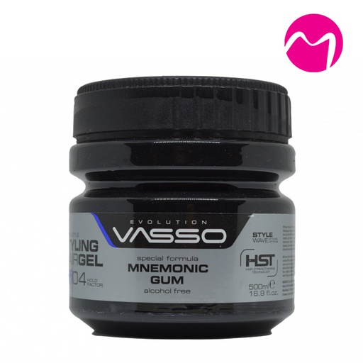 VASSO Professional Styling HAIR GEL STIFF 500ml