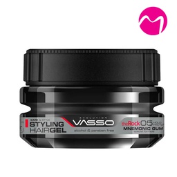 [M.12670.775] VASSO Professional Styling HAIR GEL THE ROCK 250ml