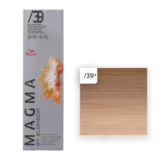Wella Professional MAGMA  Haarfarbe 39+ Gold-Cendre Dunkel 120g