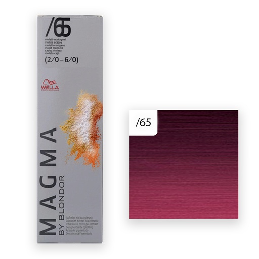 Wella Professional MAGMA  Haarfarbe 65 Violett-Mahagoni(Dragon Fruit)  120g