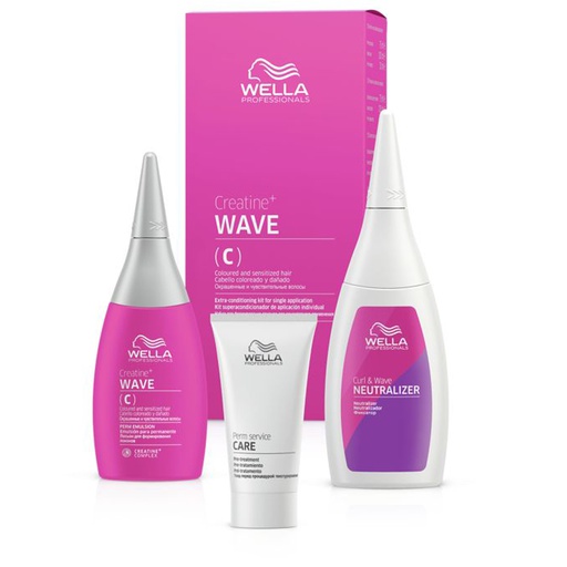 Wella Professional CREATINE+ Wave It Extra Conditioning Kit (C) 30ml+75ml+100ml