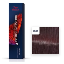 [M.11027.479] Wella Professional KOLESTON Perfect Me+ Vibrant Reds 55/65 Hellbraun intensiv violett-mahagoni 60ml