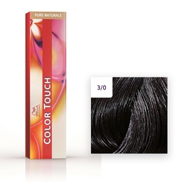 [M.11120.090] Wella Professional COLOR TOUCH Pure Naturals 3/0 dunkelbraun 60ml