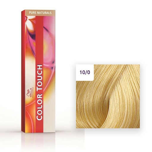 Wella Professional COLOR TOUCH Pure Naturals 10/0 hell-lichtblond 60ml
