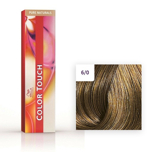 Wella Professional COLOR TOUCH Pure Naturals 6/0 dunkelblond 60ml