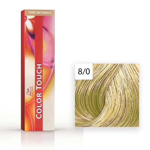 Wella Professional COLOR TOUCH Pure Naturals 8/0 hellblond 60ml