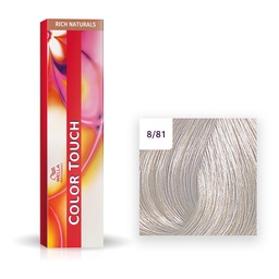[M.11147.438] Wella Professional COLOR TOUCH Rich Naturals 8/81 hellblond perl-asch 60ml