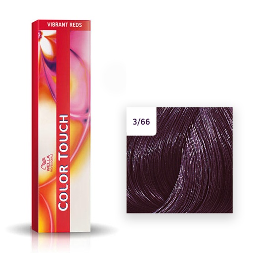 Wella Professional COLOR TOUCH Vibrant Reds 3/66 dunkelbraun violett-intensiv 60ml