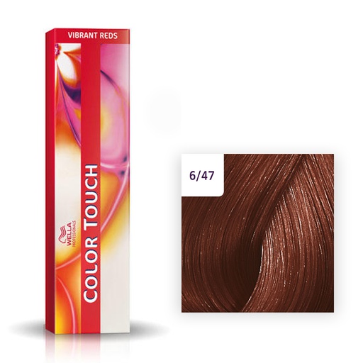 Wella Professional COLOR TOUCH Vibrant Reds 6/47 dunkelblond rot-braun 60ml