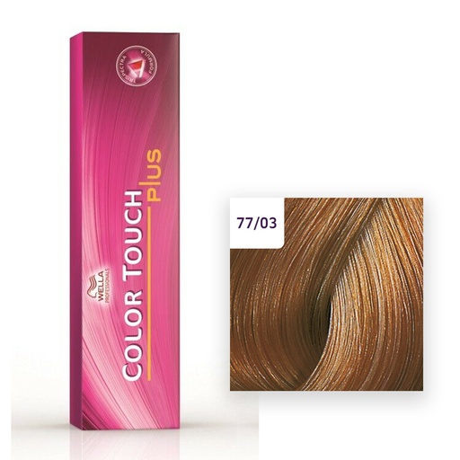 Wella Professional COLOR TOUCH  Plus 77/03 mittelblond intensiv natur-gold 60ml