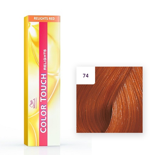 Wella Professional COLOR TOUCH Relights /74 Braun-Rot 60ml