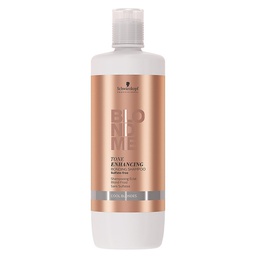 [M.13612.072]  Schwarzkopf Professional Blondme Enhancing Bonding Shampoo Cool Blondes 1000 ml