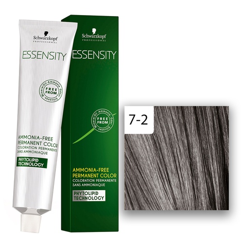 Schwarzkopf Professional ESSENSITY Haarfarbe 7-2 Mittelblond Asch  60ml