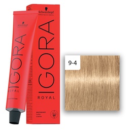 [M.13708.560] Schwarzkopf Professional IGORA ROYAL Haarfarbe 9-4 Extra Hellblond Beige  60ml